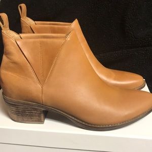 Stack Heel Boot-Blue Illusion